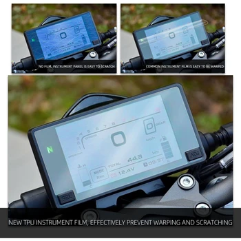 DUCH ZVIERA Motocykel Spätné Zrkadlo Film Zrkadlo Dážď Anti-fog Nástroj Film Pre CFMOTO 150NK/400NK/650NK/250SR/400GT/650GT