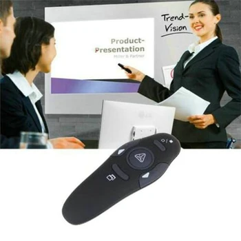 Dehyaton RF 2,4 GHz, USB Wireless Presenter Laserové Ukazovátko PPT Diaľkové Ovládanie pre Powerpoint Prezentácie, Vyučovanie Laser Pripomienky