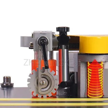 Desktop Príručka olepovanie Stroj 220V Multi-funkcia Automatického Pásky Lámanie obojstranné Lepidlo Povlak Rovno Edg Machiner