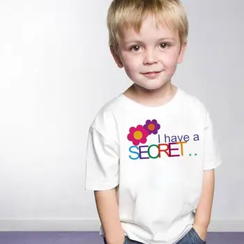 Deti Vytlačené T-Shirts Baby Deti Voľný Čas Krátky Rukáv Letné Kolo Krku Módne Šitie Bavlna Pohodlné Oblečenie