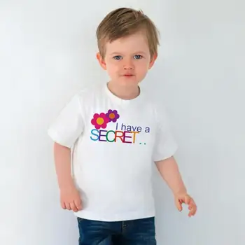 Deti Vytlačené T-Shirts Baby Deti Voľný Čas Krátky Rukáv Letné Kolo Krku Módne Šitie Bavlna Pohodlné Oblečenie