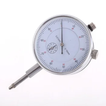 Dial Indikátor Rozchod 0-10 mm Meter Presné Rozlíšenie 0.01 Concentricity Test