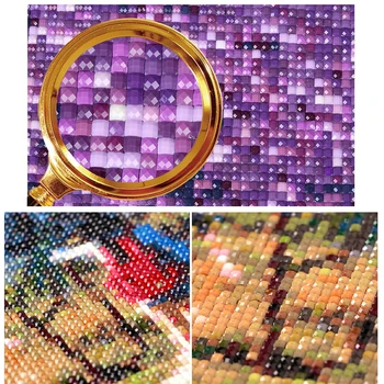 Diamond výšivky scenérie mora 5D Diy diamond Maľovanie obrazu Vyšívanie, cross stitch diamond mozaiky domova XY1