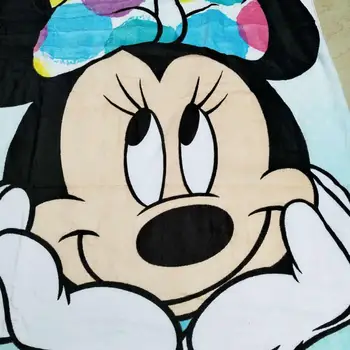 Disney Karikatúry Bavlna Milé Mickey Mouse osuška pre Deti Chlapcov Pláž Uterák Sprcha Bazén Uterák 75x150cm
