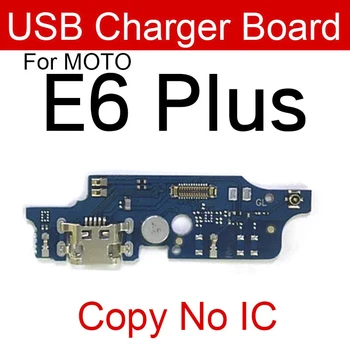 Dock Konektor Mic Nabíjačku USB Nabíjací Port Flex Kábel Doska Pre Motorola Moto E5 Plus E5 Hrať E6 Plus E6 Hrať E6s E7 Plus