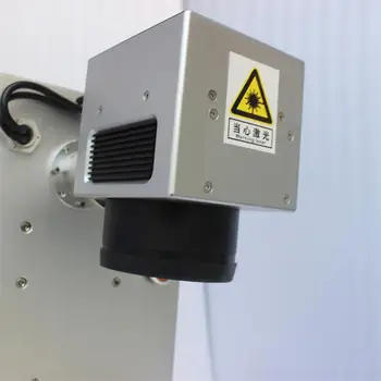 Doprava zadarmo JFT 30W split vlákniny laserové značenie stroj kovov kvalitné laserové rytie stroj Štítku
