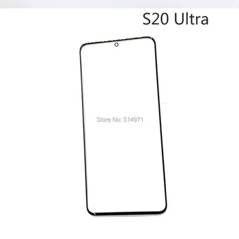 Dotykový LCD Predné Vonkajšie Krycie Sklo s Oleophobic Povlak pre Samsung Galaxy S8 S9 Plus S10+ S20 S20+ Ultra Mobil Časti