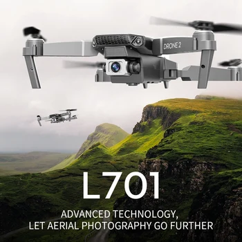 E68 RC Vrtuľník 4K HD Dual Kamery 15Min Letu 2.4 G WIFI Video Live Nahrávanie FPV Profesionálne Quadcopter Drone