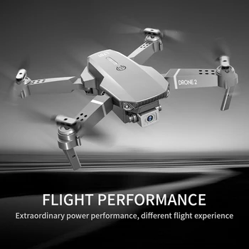 E68 RC Vrtuľník 4K HD Dual Kamery 15Min Letu 2.4 G WIFI Video Live Nahrávanie FPV Profesionálne Quadcopter Drone