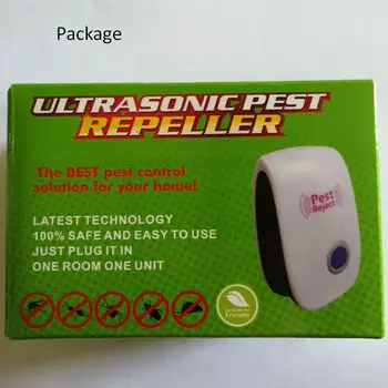 Elektronické Pest Repeller Ultrazvukové Anti Mosquito pasce Hmyzu Repeller Myši Švába Pešti Odmietnuť Odpudzujúce EÚ/Plug NÁS