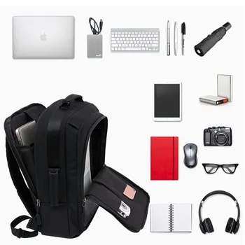 FABLAUGH Anti Theft Módne Batoh Mužov a Ženy Business Multifunkčné USB Nabíjanie Laptop Taška Nepremokavé Školy Backbag