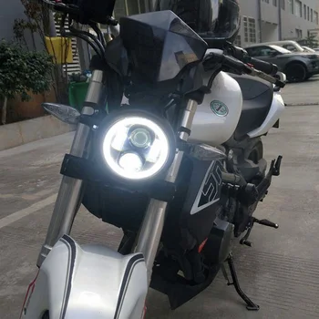 FADUIES 5.75 palcový Led Motocykel svetlometu 5.75