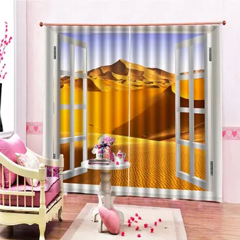 FJ30 Módne Zatmenie Opony Panel Okna Obrazovky Okno Závesy 150*166cm Elegantná Obývacia Izba, Spálňa, Dekoratívne Závesy