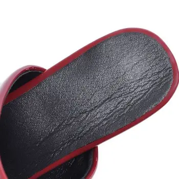 Fanyuan 4 Farby Žien Vysokým Podpätkom Sandále Otvorené Prst Pošmyknúť Na Bowknot Ženy Letné Topánky, Módne Sandále Klub Obuv Veľkosť 34-39