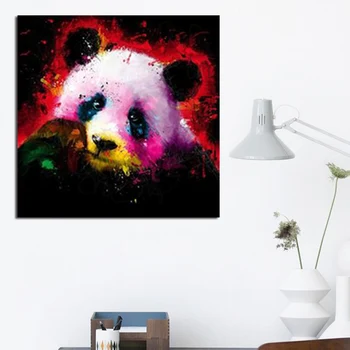 Farba číslo umenie, maľovanie podľa čísel Maľované zvierat panda šteňa gorila žirafa umenie dekompresný maľovanie