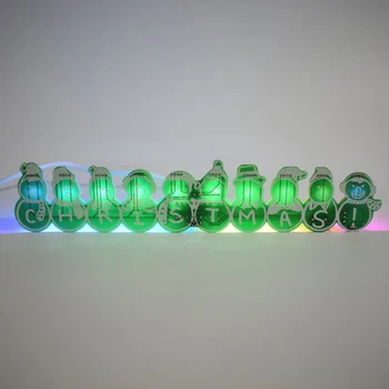 Farebný Snehuliak Tvarované kvalitné DIYMusic Box Vianočná Dekorácia S LED Svetlá Vynikajúce Domáce Ornament