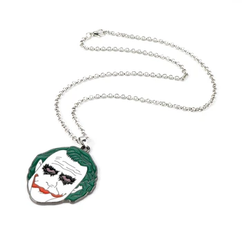 Film Samovraždu komanda Šperky Joker Náhrdelník Klaun Vyhlásenie Milovníkov Náhrdelník Svadobné šperky Cosplay
