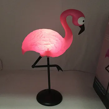 Flamingo Nočného Domáce Dekorácie Dekorácie Mäkké Svetlo Relax Flamingo lampa