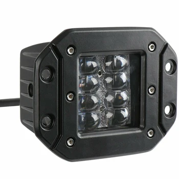 Flush Mount LED Pracovné Lightx2 Bar Zadný Nárazník Zadnej strane Jednotky 4-Riadok Jazdy Pracovné Svetlo