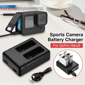 Fotografie rekvizity filmové kamery Športové Kamery, Nabíjačky Batérií Prenosných Bezpečné pre GoPro Hero9 Adaptér