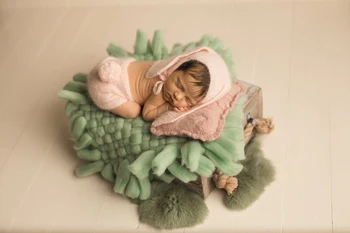Fotografie rekvizity pozadí deka sto dní novorodenca obrázky hrubé vlákno tkané prikrývky