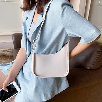 Francúzsky textúra populárne 2021 nová móda web celebrity jednoduchý univerzálny instagram ženy jeden-ramenný podpazuší taška