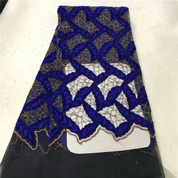 Francúzsky čipky tkaniny 2018 Afriky tylu čipky textílie kvalitné vyšívané Nigérijský čistý textílie, čipky pre ženy šaty 2l3065-957