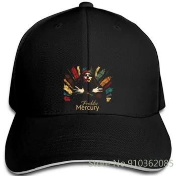 Freddie Mercury Značky Značky Vytlačené nastaviteľné čiapky šiltovku Muži Ženy