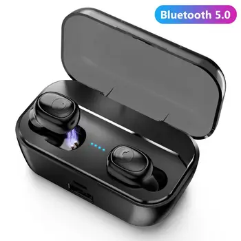 G6S Prenosných Bezdrôtových Bluetooth 5.0 Stereo Slúchadlá s LED Displej Charge Box