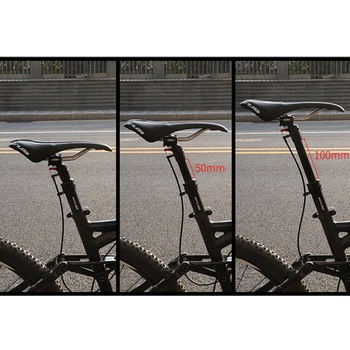 GUB Požičovňa Rozšírenie sedlovka Nastaviteľné Hliníkové Zliatiny Mountain Road Bike Teleskopická Sedlovou Trubkou Pól 31.6 mm Požičovňa Časť