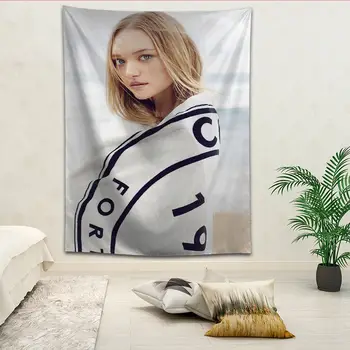 Gemma Ward stenu decor gobelín rozloženie miestnosti maľba pozadia dekorácie bedcloth tapisérie vlastné logo