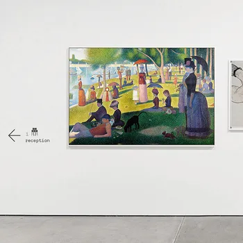 Georges Senrat francúzskeho Umelca Plátno Umenie Plagátu a Tlače na Šírku Nástenné Maľby Obrázok pre Obývacia Izba Domova