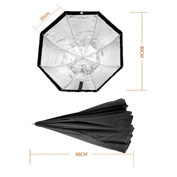 Godox Prenosné Octagon Softbox 80 cm / 31.5 v Dáždnik Paraple Reflektor pre Speedlight