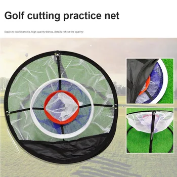 Golf Praxe Netto Chipping Pitching Klietky Rohože Prenosné Pre Vnútorné Vonkajšie Tréning ED-doprava