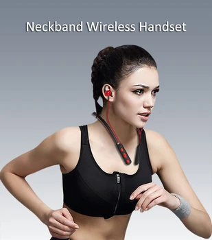 H01 Športové Bezdrôtové Slúchadlá Bluetooth 5.0 Headset Sweatproof Neckband Stereo Bass Slúchadlá