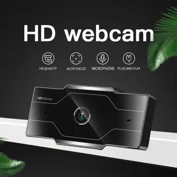 HD 2K/1080P/720P/420P Webkamera S Mikrofónom, USB Kamera Pre PC/Mac Notebook Desktop Video Volanie Konferenčný Chatovanie