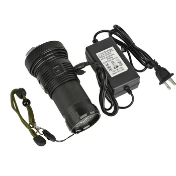 Haikelite SST40 LED MT40 Baterka 8000LM 4 X LED Lampa Super Svetlé Pozornosti 8000 Lúmenov Nepremokavé Outdoor Camping Svetlo