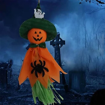 Halloween Ghost Visí Ozdoby Tekvica Bábika Domáce Dekorácie Halloween Rekvizity Slávnostné Strana navrhne MF