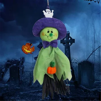 Halloween Ghost Visí Ozdoby Tekvica Bábika Domáce Dekorácie Halloween Rekvizity Slávnostné Strana navrhne MF