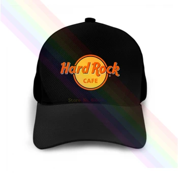 Hard Rock logo Kaviareň Čierne Logo 2020 Najnovšie Čierny Populárny šiltovku Klobúky Unisex