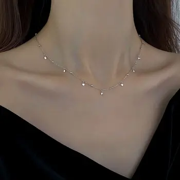 Horúce 2020 Geometrické Kolo Choker Náhrdelník Pre Módu Ženy Minimalistický Jemné Šperky Roztomilý darček Príslušenstvo