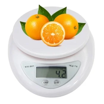Horúce LCD Digitálne Váhy Kuchyne Potravín vyváženie váhy elektronické digitálne šperky váhy WH-B05 5 kg/1g