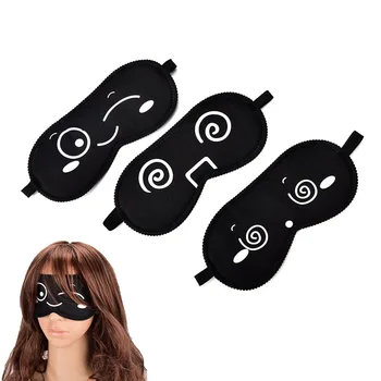 Hot Predaj Spanie Očná Maska Čierna Očný Tieň Spánku Maska Čierna Maska Obväz na Oči na Spanie