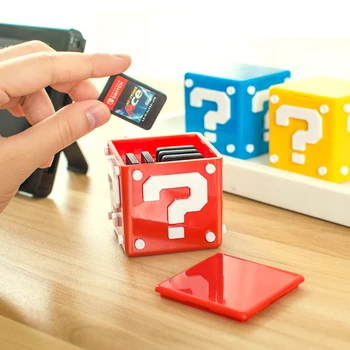 Hra Karty Prípade Box Držiak pre Nintend Prepínač Doplnky Organizátora, na organizovanie 8 hracích Kariet 4 TF Karty r20
