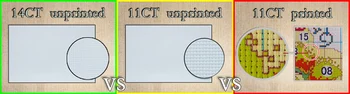 Ibištek váza a pomaranče obrazy počíta tlačené na plátno DMC 11CT 14CT súpravy DIY Cross Stitch výšivky, výšivky Sady