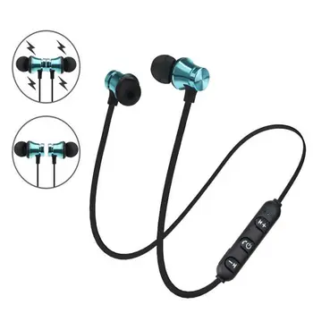 In-Ear Slúchadiel Do Uší Slúchadlá Bluetooth 4.2 Stereo Slúchadlá Športové Headset Bezdrôtový Magnetický Slúchadlo
