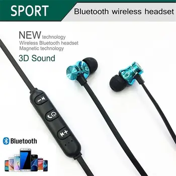 In-Ear Slúchadiel Do Uší Slúchadlá Bluetooth 4.2 Stereo Slúchadlá Športové Headset Bezdrôtový Magnetický Slúchadlo