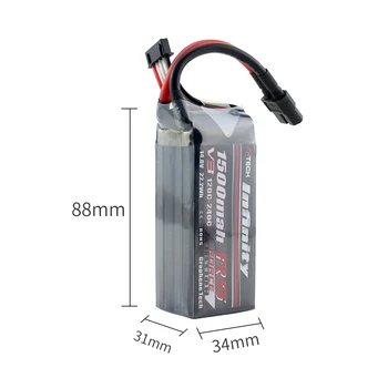 Infinity LiPo Batéria 1500mAh 4S 120C-240C 14,8 V V RS V3 S XT60 Plug RC Lipo Batérie