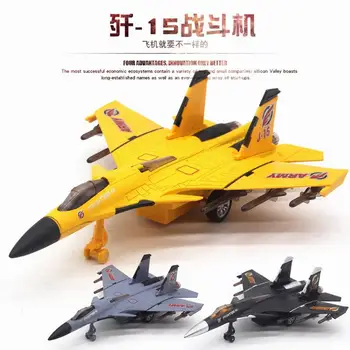 J 15 zliatiny fighter model 23 cm veľké stíhacie lietadlo simulácia modelu vozidla 5 svetla teplá hračky