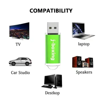 J-box 100KS USB Flash 64 MB,-512MB Pero, Disky Obdĺžnik Memory Stick pre PC, Notebook Tablet Macbook 1 GB-32 GB Plnú Kapacitu